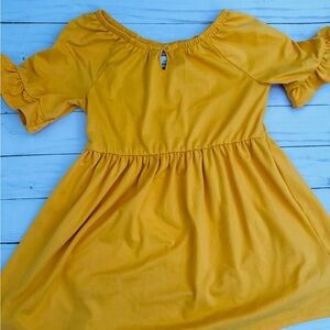 Old Navy Mustard Colored Dress